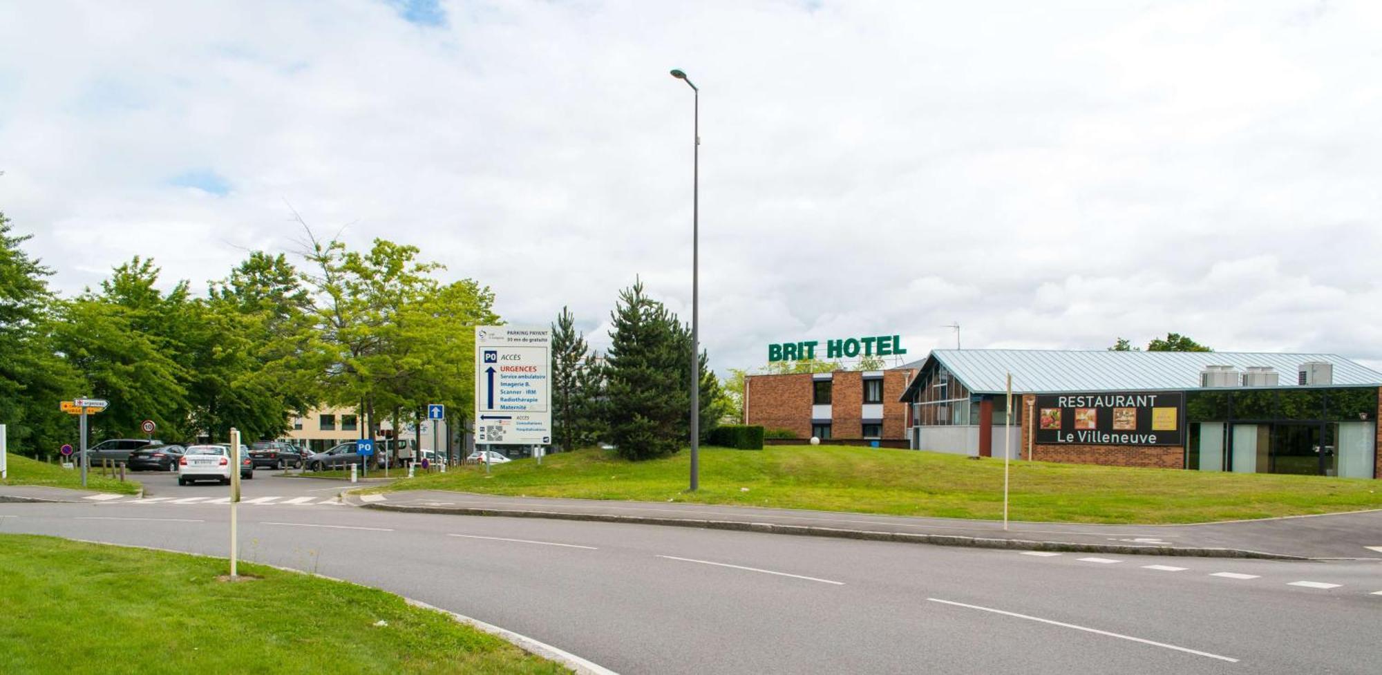 Brit Hotel Rennes St Gregoire - Le Villeneuve Saint-Grégoire Exteriör bild